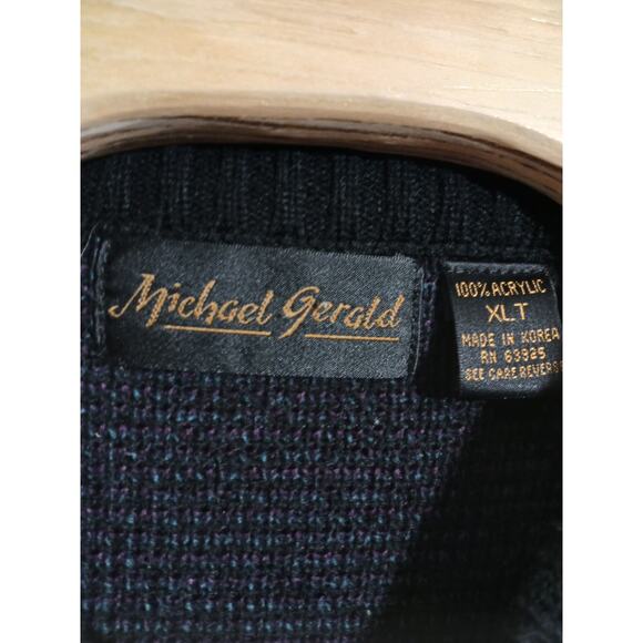 Vintage Mens Michael Gerald Sweater Size XLT - Picture 2 of 3